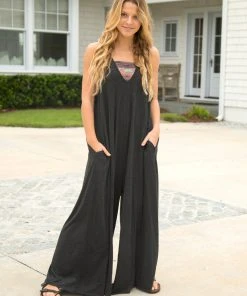 Natural Life CLOTHES Knit Jumpsuit