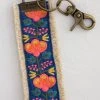 Natural Life Embroidered Key Fob CAR 1 Natural Life Embroidered Key Fob CAR