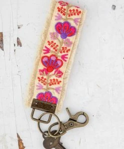 Natural Life Embroidered Key Fob CAR 22 Natural Life Embroidered Key Fob CAR