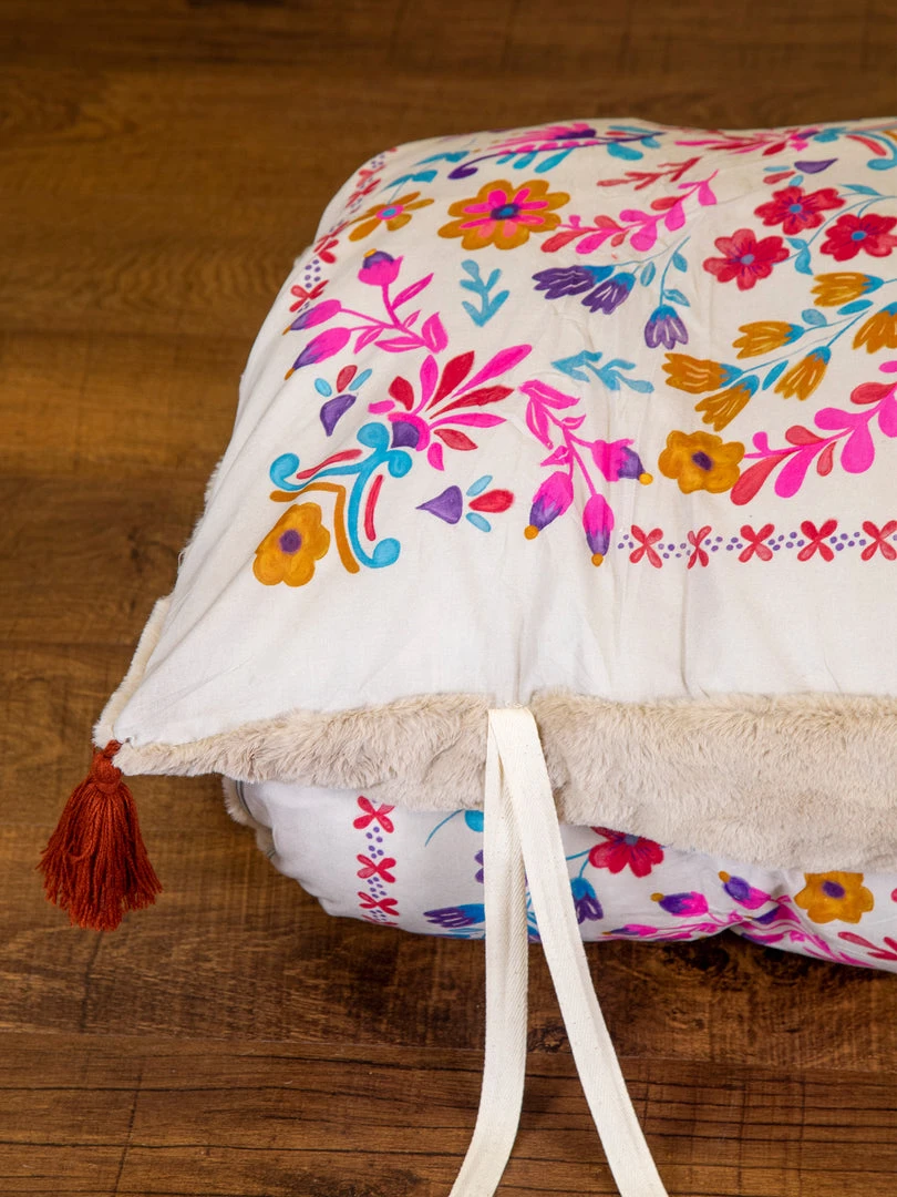 Natural Life Faux Fur Lounge Bed Roll 10 Natural Life Faux Fur Lounge Bed Roll