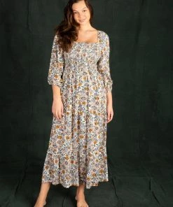 Natural Life CLOTHES Daria Smocked Maxi Dress 19 Natural Life CLOTHES Daria Smocked Maxi Dress