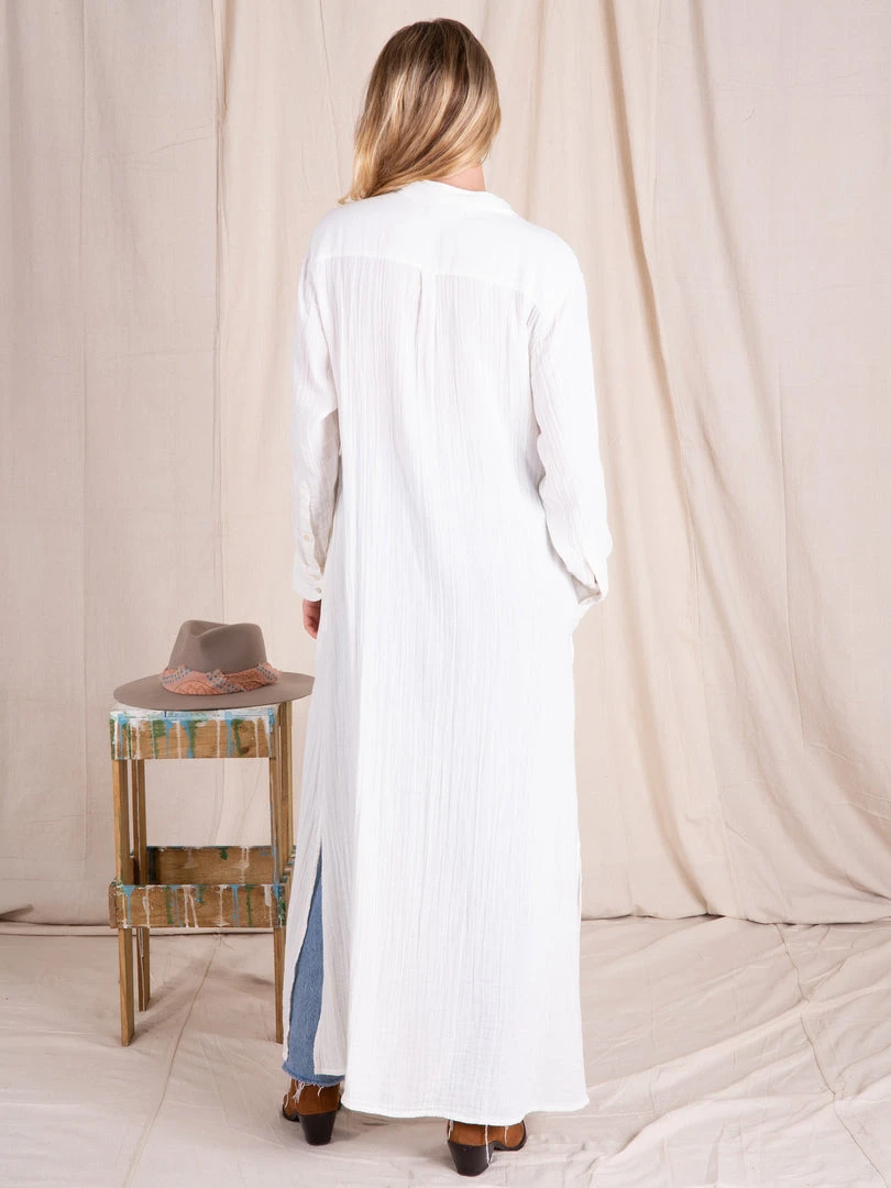 Natural Life Beach & Outdoors The Drew Gauze Shirtdress 7 Natural Life Beach & Outdoors The Drew Gauze Shirtdress