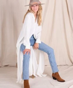 Natural Life Beach & Outdoors The Drew Gauze Shirtdress