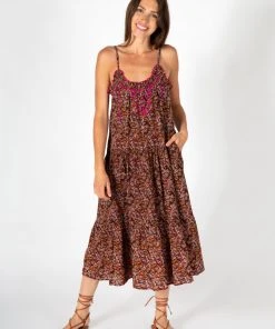 Natural Life Embroidered Harley Midi Dress NEW & TRENDING 13 Natural Life Embroidered Harley Midi Dress NEW & TRENDING