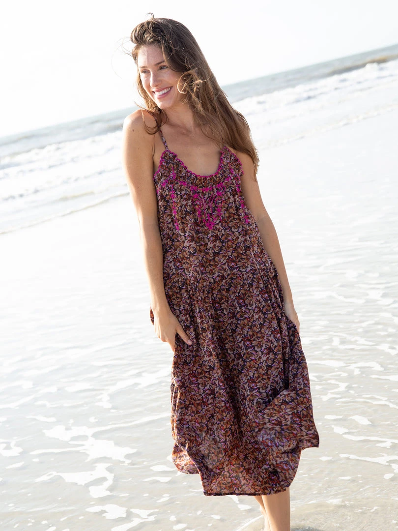 Natural Life Embroidered Harley Midi Dress NEW & TRENDING 7 Natural Life Embroidered Harley Midi Dress NEW & TRENDING