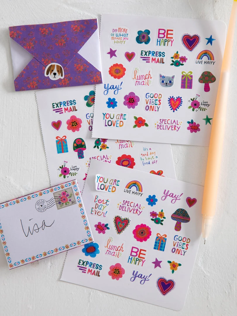 Natural Life Little Envelope Letters 6 Natural Life Little Envelope Letters