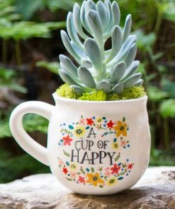 Natural Life Happy Mug