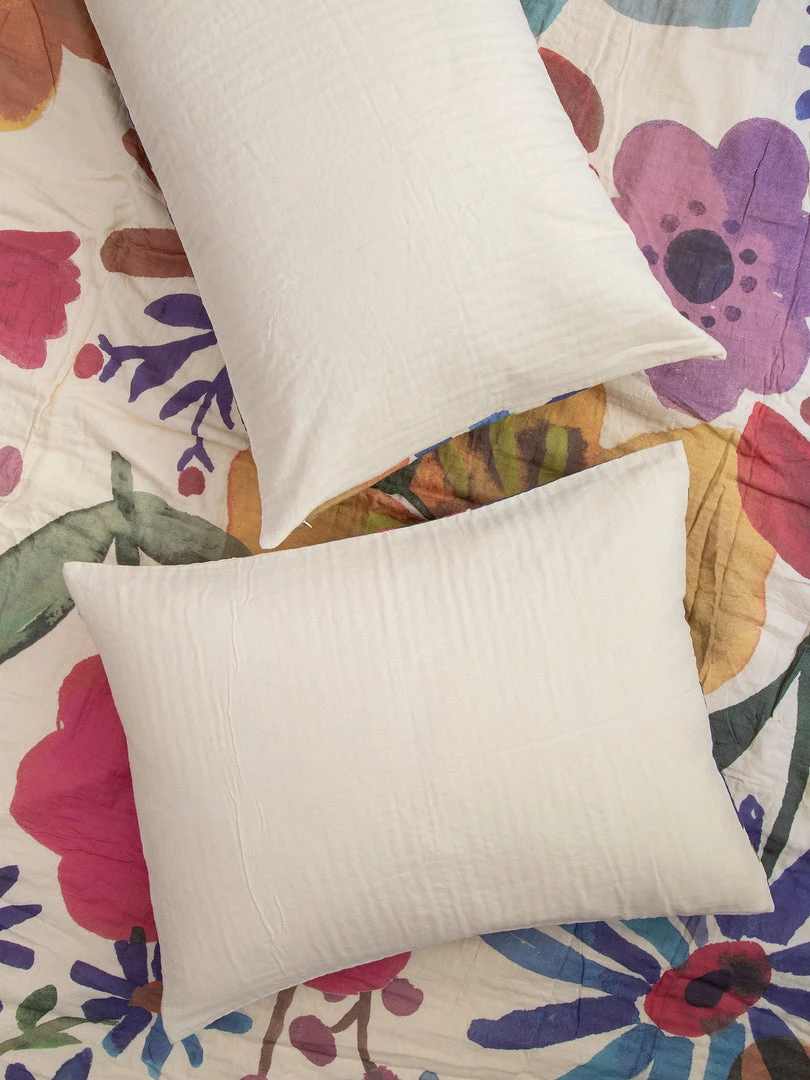 Natural Life Maia Gauze Shams 4 Natural Life Maia Gauze Shams