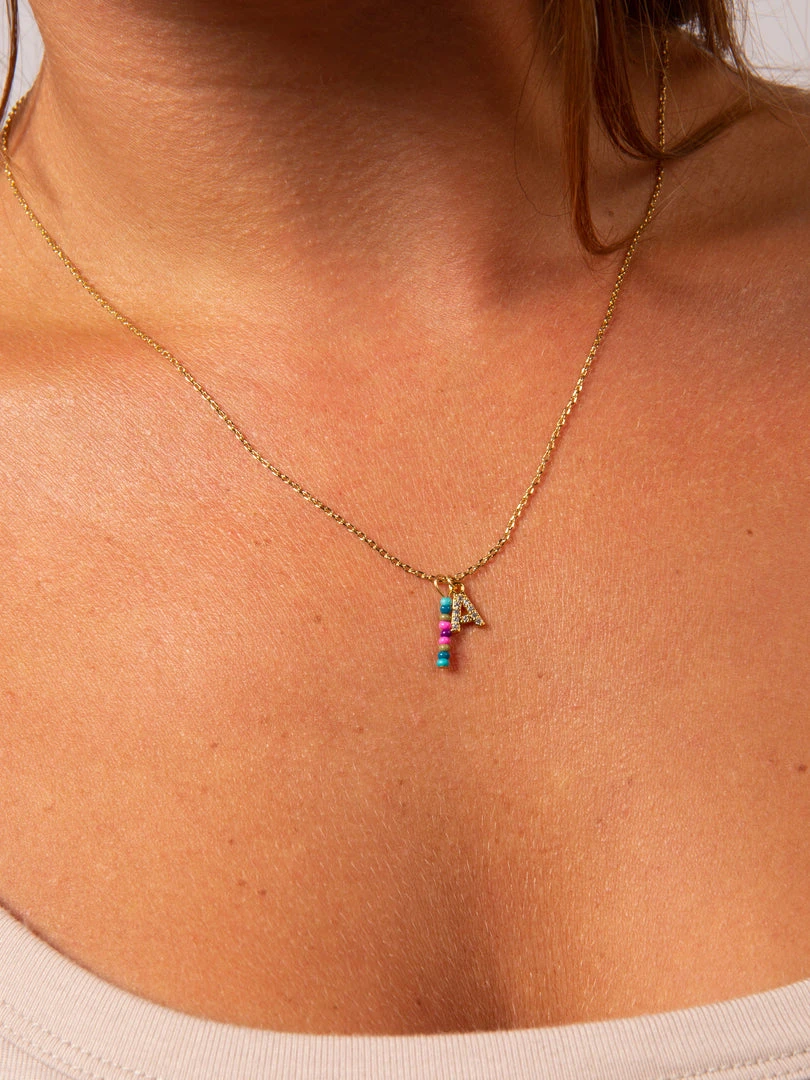 Natural Life Initial Charm Necklace Best Selling Gifts 3 Natural Life Initial Charm Necklace Best Selling Gifts