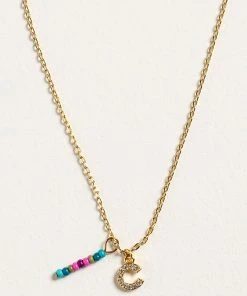 Natural Life Initial Charm Necklace Best Selling Gifts 112 Natural Life Initial Charm Necklace Best Selling Gifts