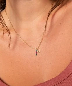 Natural Life Initial Charm Necklace Best Selling Gifts 122 Natural Life Initial Charm Necklace Best Selling Gifts