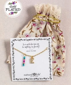 Natural Life Initial Charm Necklace Best Selling Gifts 126 Natural Life Initial Charm Necklace Best Selling Gifts