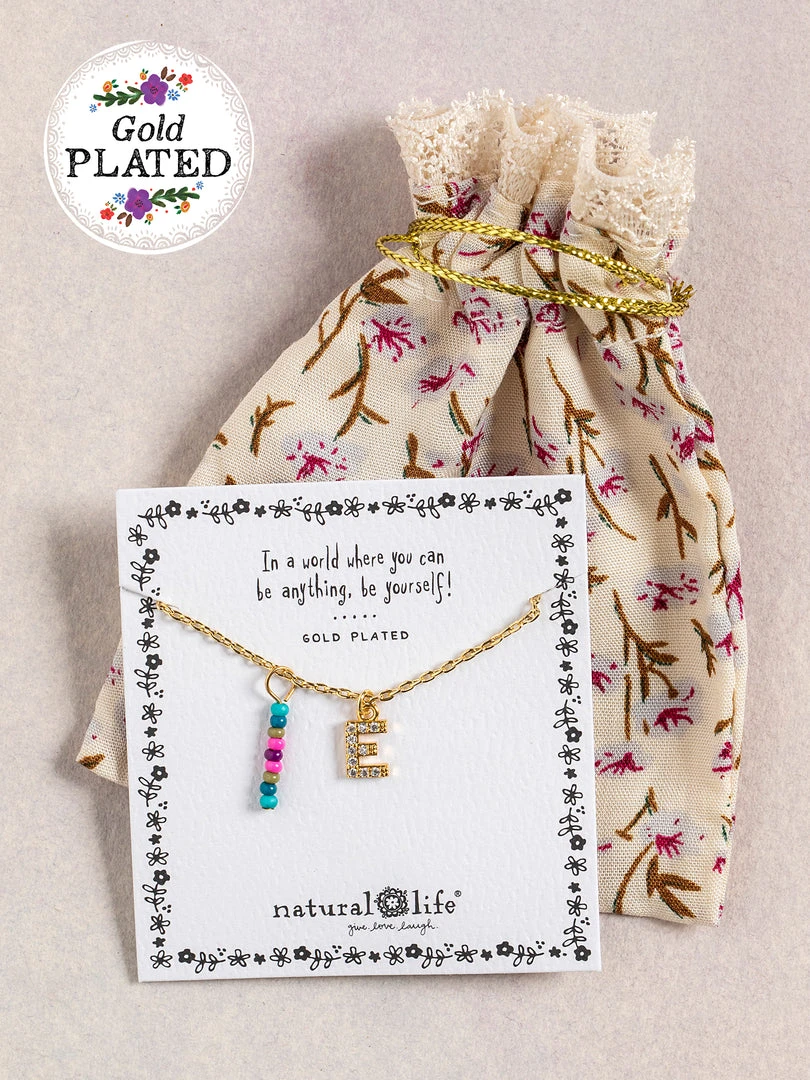 Natural Life Initial Charm Necklace Best Selling Gifts 31 Natural Life Initial Charm Necklace Best Selling Gifts