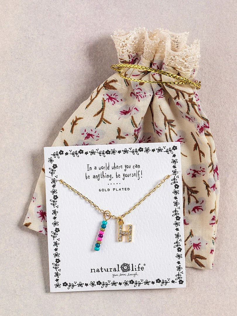 Natural Life Initial Charm Necklace Best Selling Gifts 38 Natural Life Initial Charm Necklace Best Selling Gifts