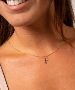 Natural Life Initial Charm Necklace Best Selling Gifts 140 Natural Life Initial Charm Necklace Best Selling Gifts