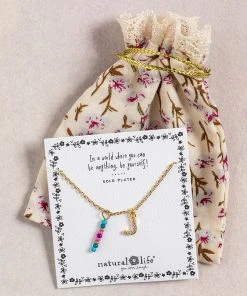 Natural Life Initial Charm Necklace Best Selling Gifts 139 Natural Life Initial Charm Necklace Best Selling Gifts