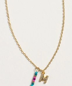 Natural Life Initial Charm Necklace Best Selling Gifts 160 Natural Life Initial Charm Necklace Best Selling Gifts