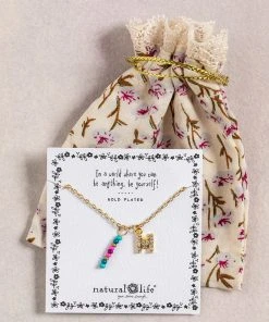 Natural Life Initial Charm Necklace Best Selling Gifts 157 Natural Life Initial Charm Necklace Best Selling Gifts