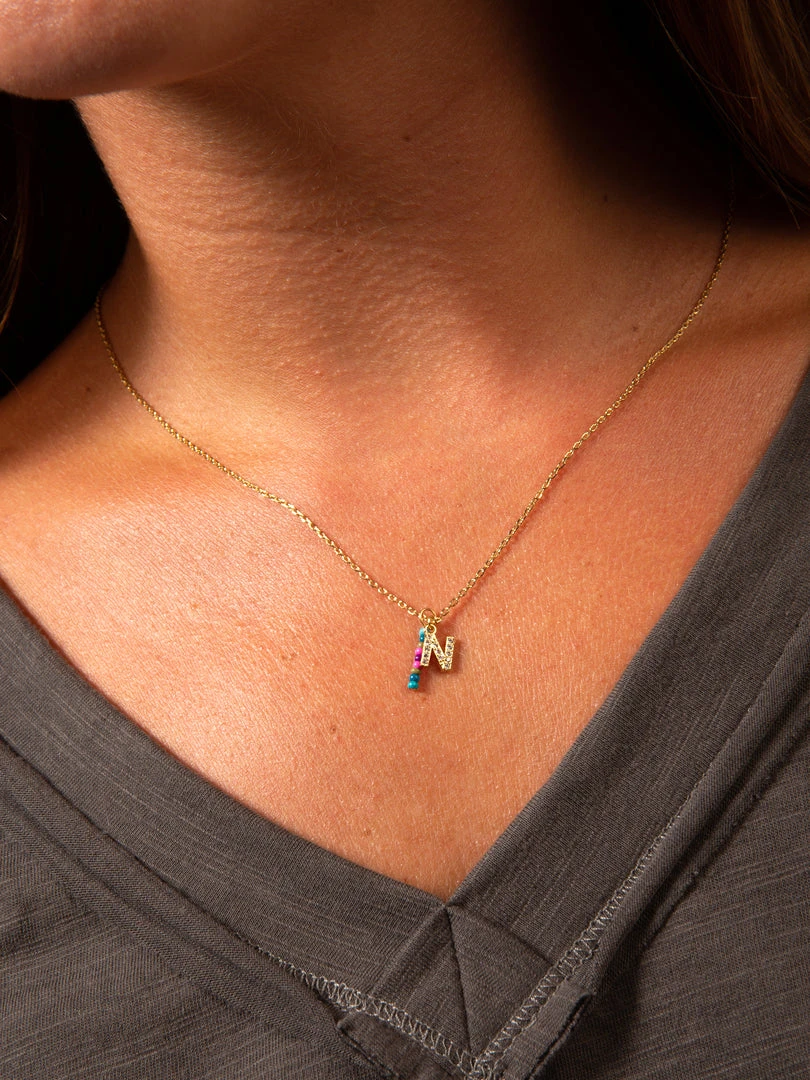 Natural Life Initial Charm Necklace Best Selling Gifts 69 Natural Life Initial Charm Necklace Best Selling Gifts