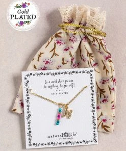 Natural Life Initial Charm Necklace Best Selling Gifts 168 Natural Life Initial Charm Necklace Best Selling Gifts