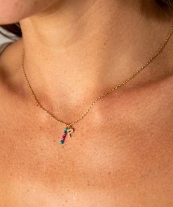 Natural Life Initial Charm Necklace Best Selling Gifts 170 Natural Life Initial Charm Necklace Best Selling Gifts