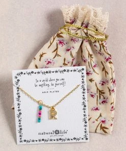 Natural Life Initial Charm Necklace Best Selling Gifts 175 Natural Life Initial Charm Necklace Best Selling Gifts