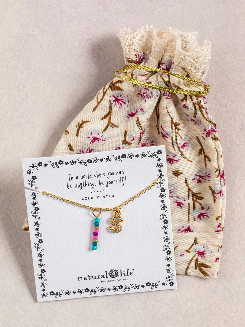 Natural Life Initial Charm Necklace Best Selling Gifts 86 Natural Life Initial Charm Necklace Best Selling Gifts