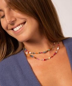 Natural Life ACCESSORIES Boho Beaded Necklace