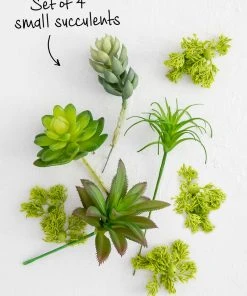 Natural Life HOME & LIVING Faux Succulent Bundle 10 Natural Life HOME & LIVING Faux Succulent Bundle