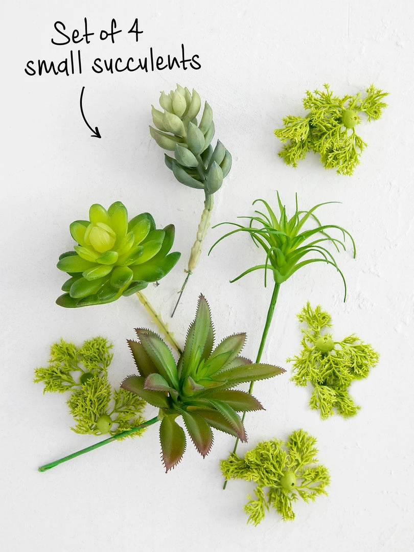 Natural Life HOME & LIVING Faux Succulent Bundle 5 Natural Life HOME & LIVING Faux Succulent Bundle