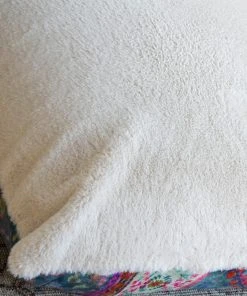 Natural Life Faux Fur Pillow Cover