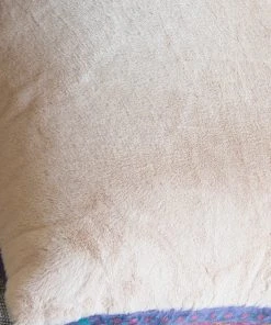 Natural Life Faux Fur Pillow Cover