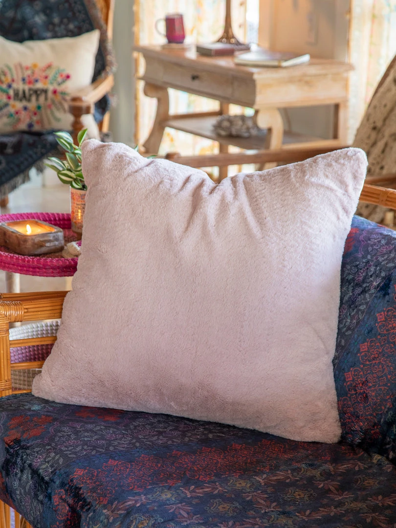 Natural Life Back To Campus XL Faux Fur Pillow 9 Natural Life Back To Campus XL Faux Fur Pillow