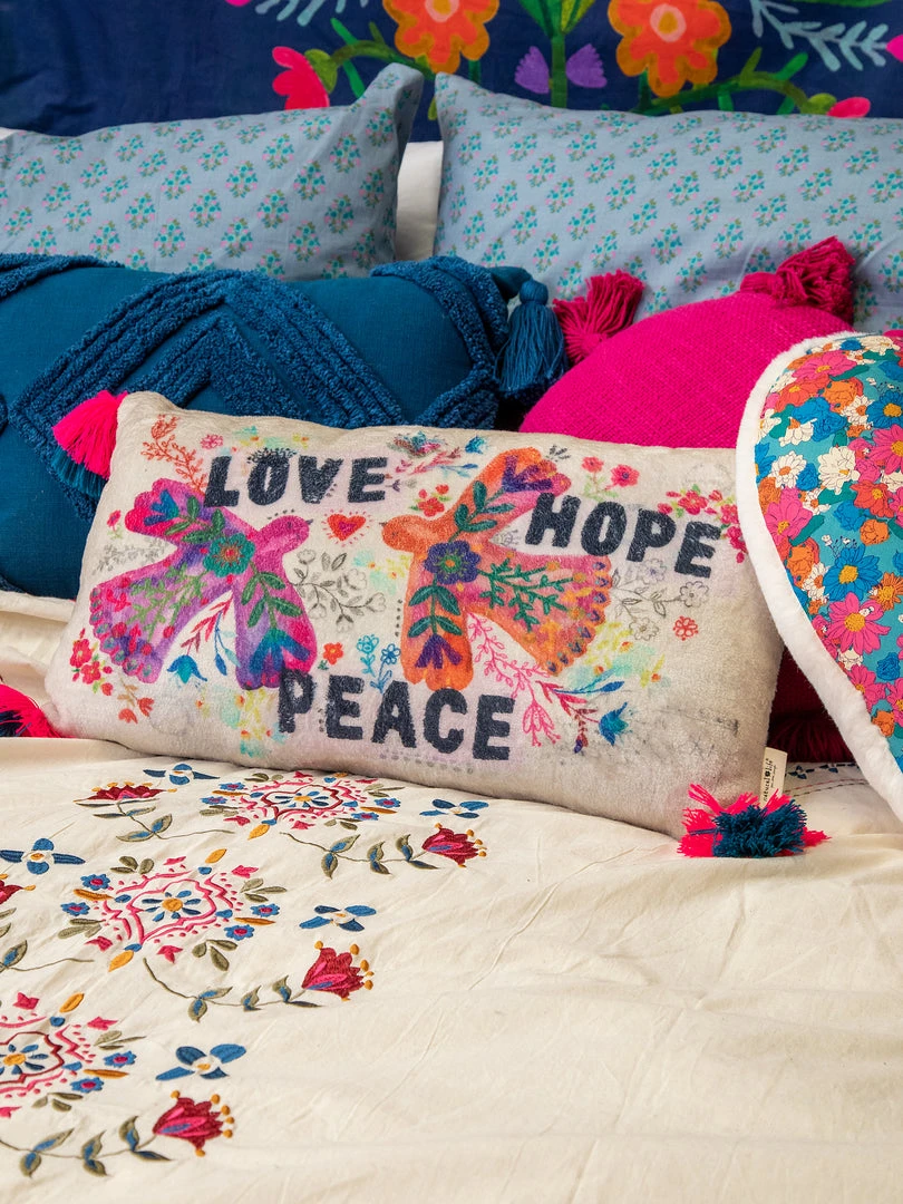 Natural Life Back To Campus Cozy Lumbar Pillow 3 Natural Life Back To Campus Cozy Lumbar Pillow