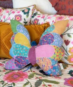 Natural Life Whimsy Patchwork Pillow Back To Campus