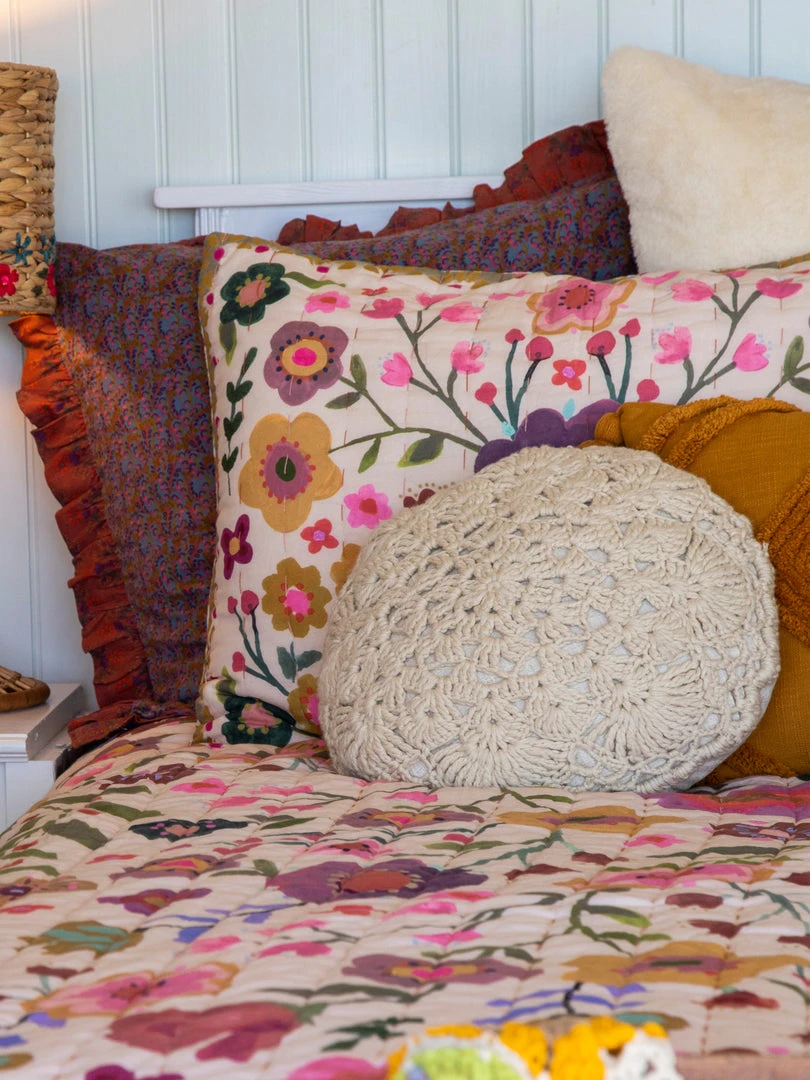 Natural Life Crochet Pillow 6 Natural Life Crochet Pillow