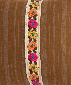 Natural Life Back To Campus Tesoro Embroidered Pillow