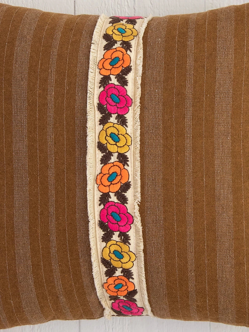 Natural Life Back To Campus Tesoro Embroidered Pillow 4 Natural Life Back To Campus Tesoro Embroidered Pillow