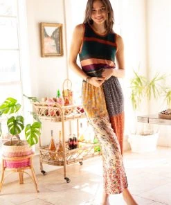 Natural Life CLOTHES Mimi Mixed Print Pant