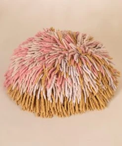 Natural Life Ziggy Shag Pouf Back To Campus