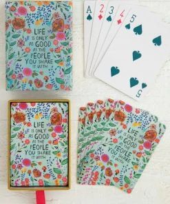 Natural Life Playing Cards Back To Campus