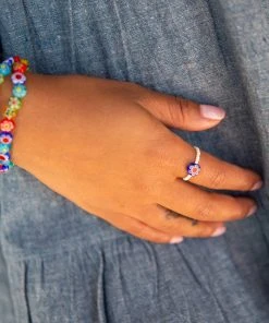 Natural Life Millefiori Bead Ring SUMMER SHOP
