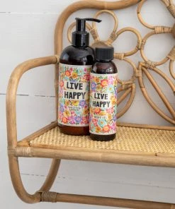 Natural Life Floral Rattan Wall Shelf 9 Natural Life Floral Rattan Wall Shelf