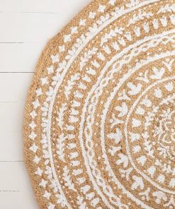 Natural Life Printed Jute Rug Back To Campus