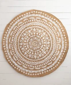 Natural Life Printed Jute Rug Back To Campus