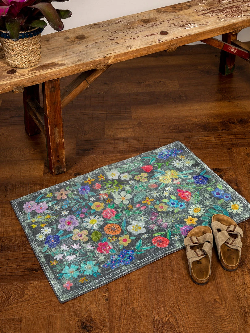 Natural Life Wildflower Chenille Rug 3 Natural Life Wildflower Chenille Rug
