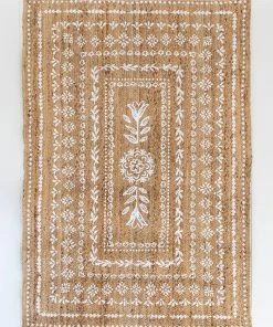 Natural Life Printed Jute Rug Back To Campus