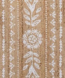 Natural Life Printed Jute Rug Back To Campus