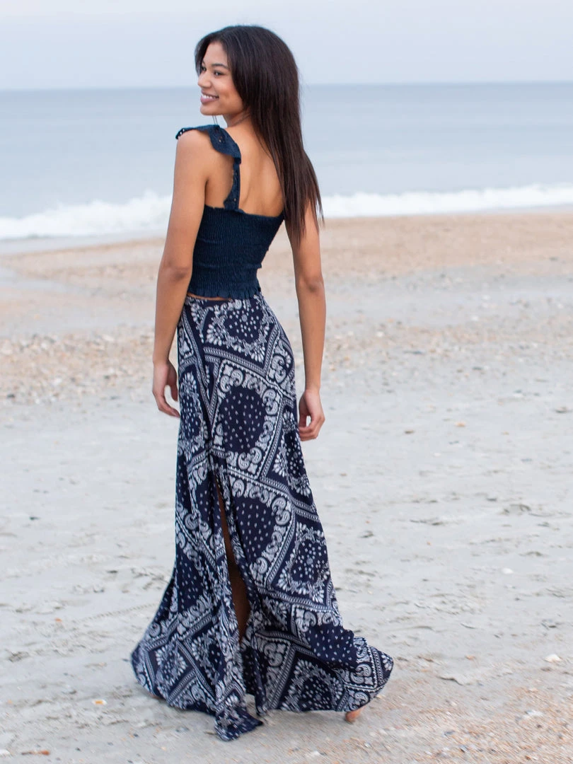 Natural Life Ginger Side Slit Maxi Skirt 11 Natural Life Ginger Side Slit Maxi Skirt