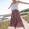 Natural Life Edie Midi Skirt CLOTHES